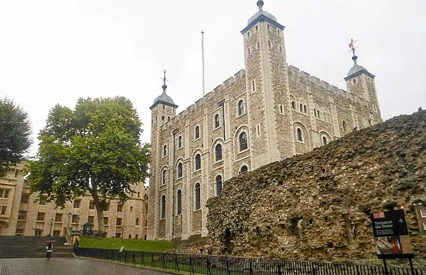 Walking past the White Tower