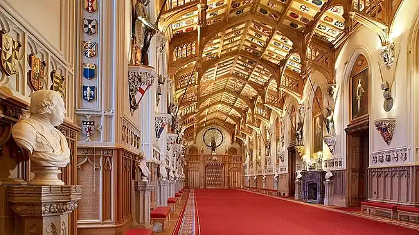 St. George's Hall at Windsor Castle